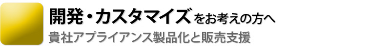 開発・カスタマイズをお考えの方へ