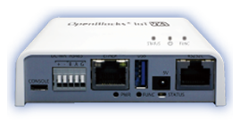 OpenBlocks IoT VX1のインターフェース接続部分写真